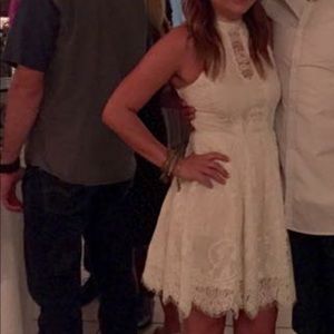 Free People lace white dress